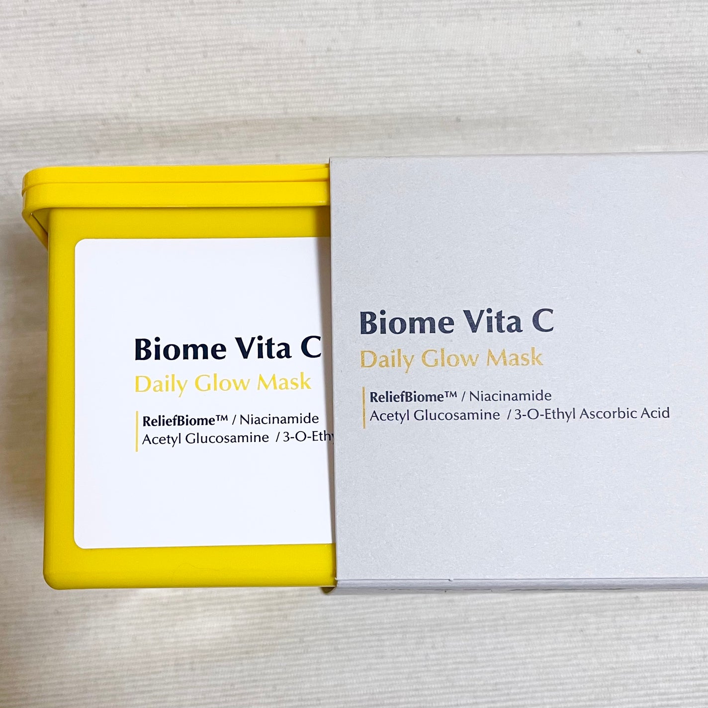 バイオームビタCグローデイリーシートマスク/UIQ/シートマスク・パックを使ったクチコミ(1枚目)