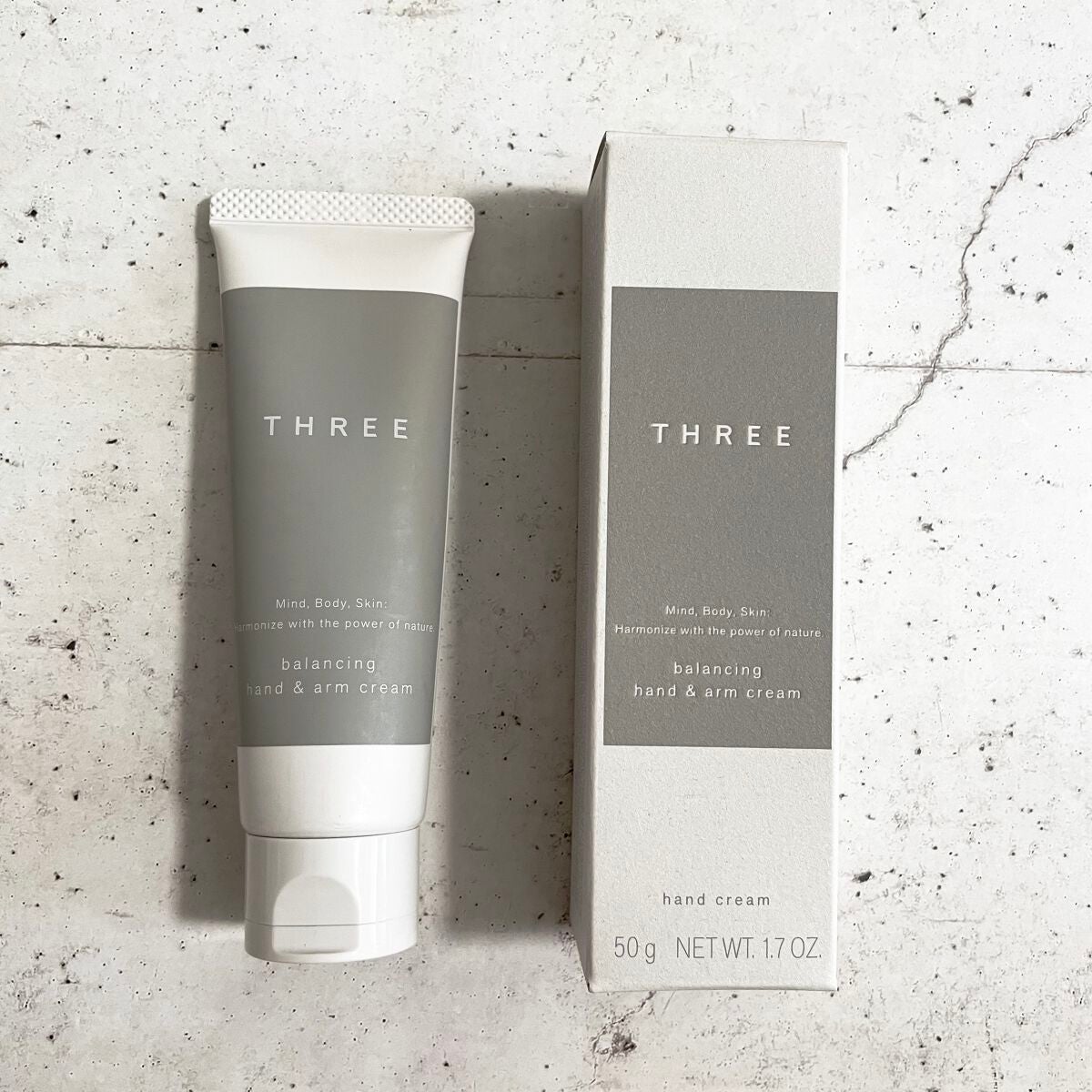 バランシング ハンド&アーム クリーム/THREE/ハンドクリームを使ったクチコミ(1枚目)