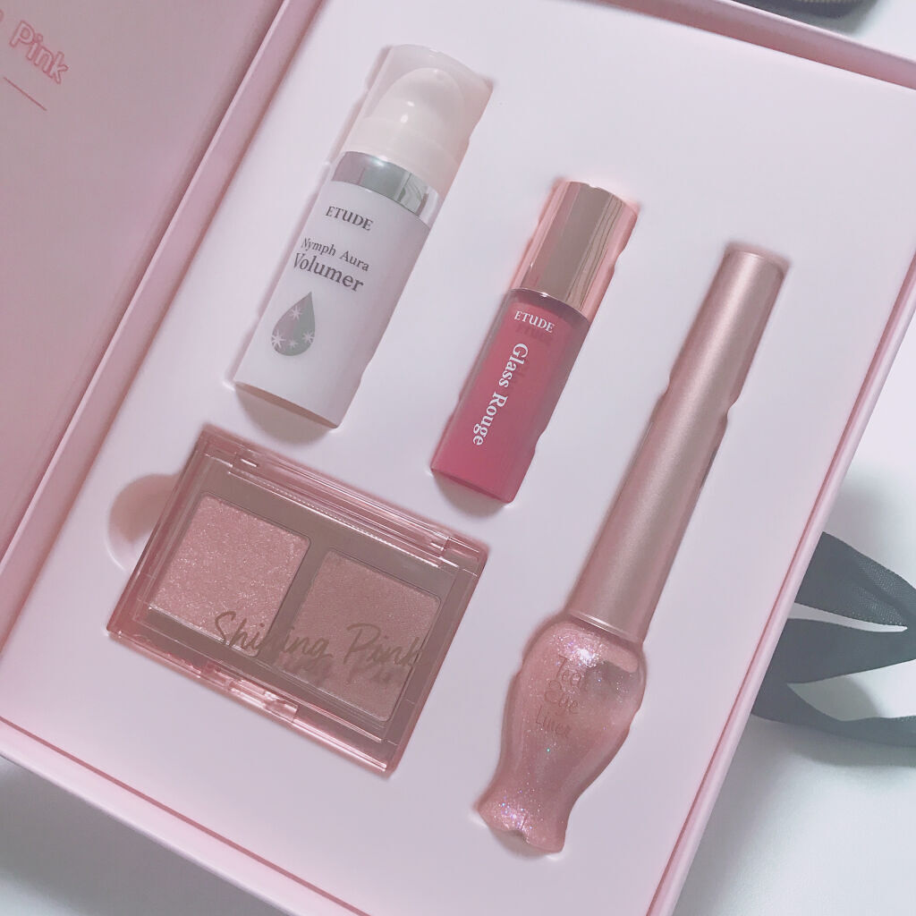 アニバーサリーキット シャイニングピンク/ETUDE/メイクアップキットを使ったクチコミ（2枚目）