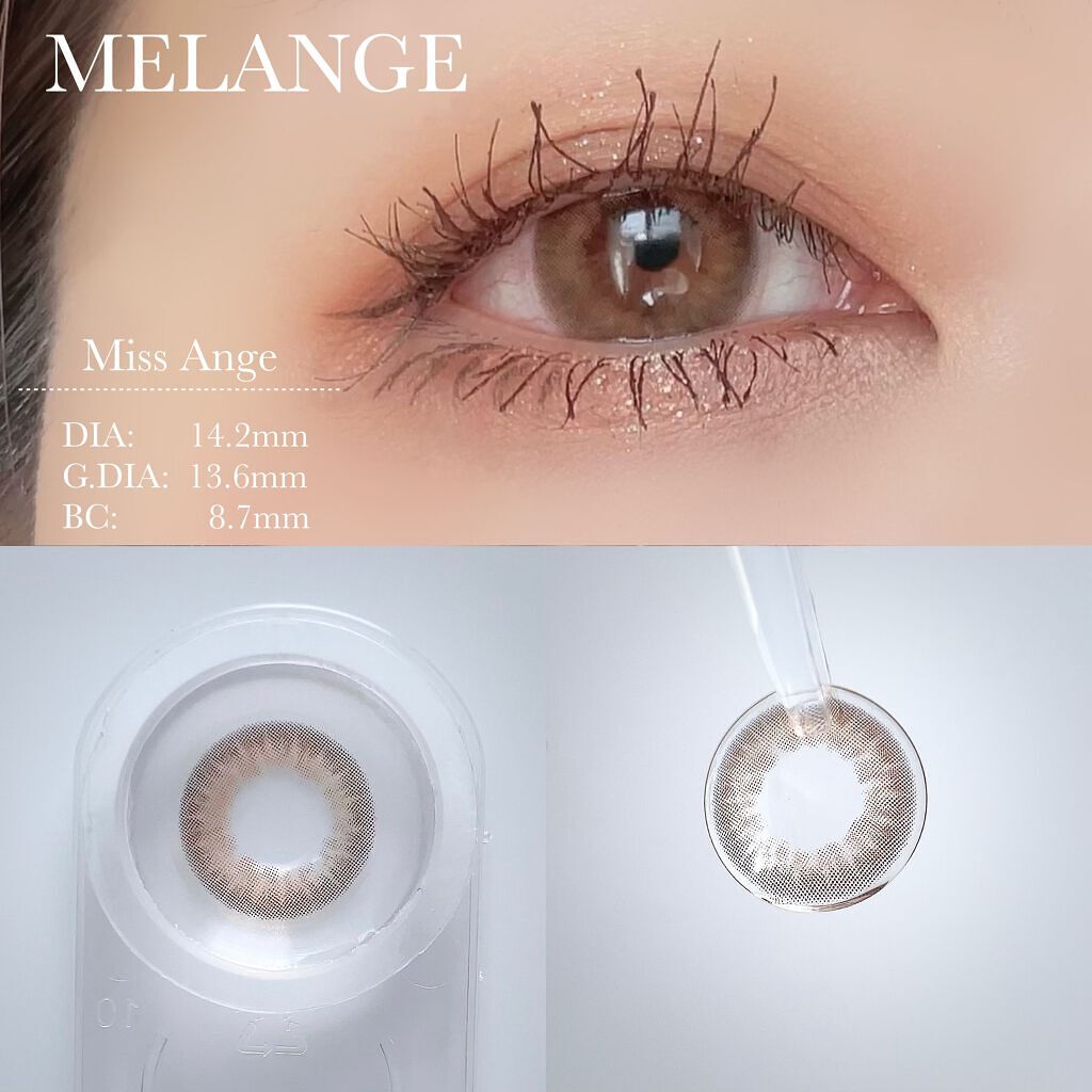 MELANGE 1day/MELANGE BY MAGICCOLOR/ワンデー(1DAY)カラコンを使ったクチコミ(3枚目)