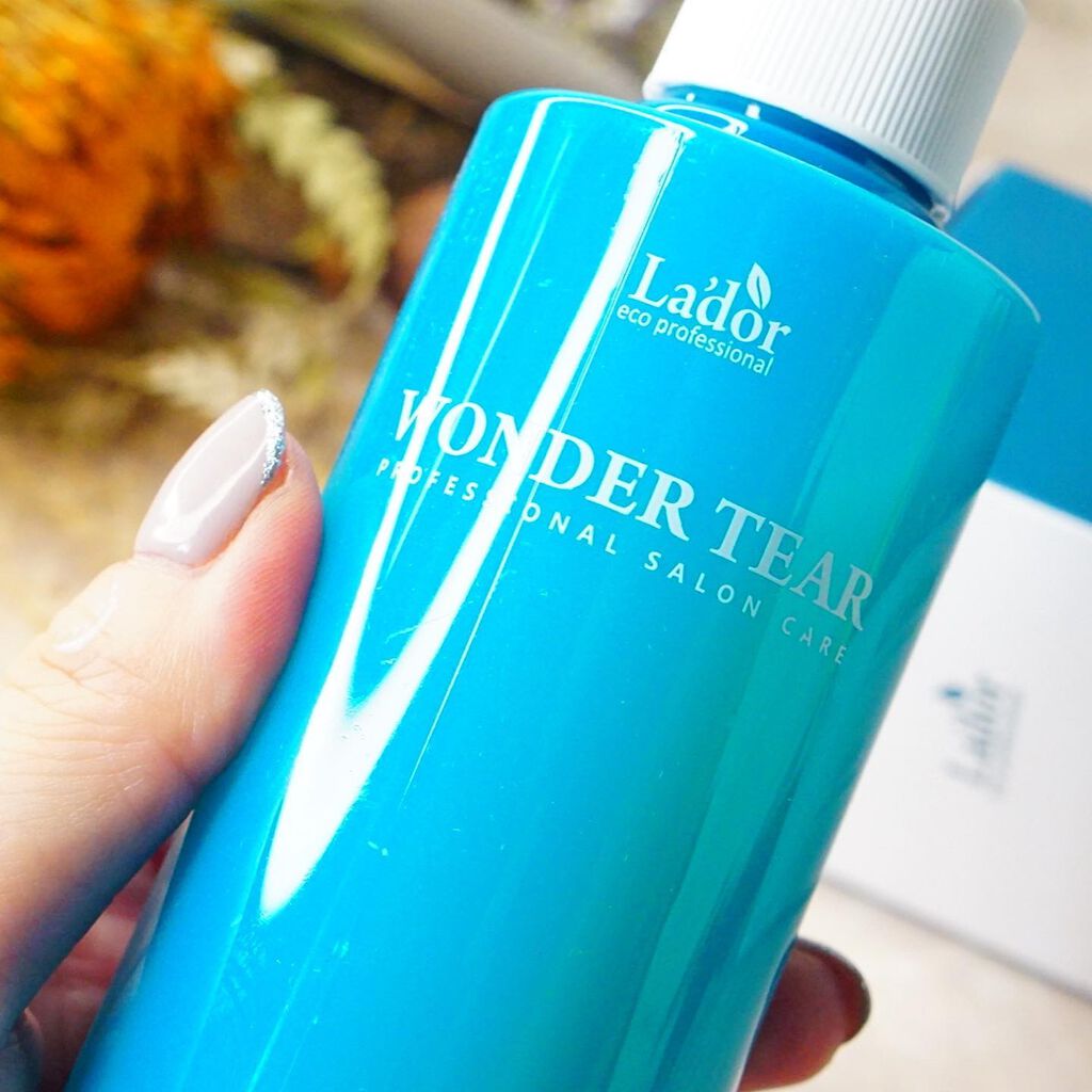 WONDER TEAR/La'dor/洗い流すヘアトリートメントを使ったクチコミ(5枚目)