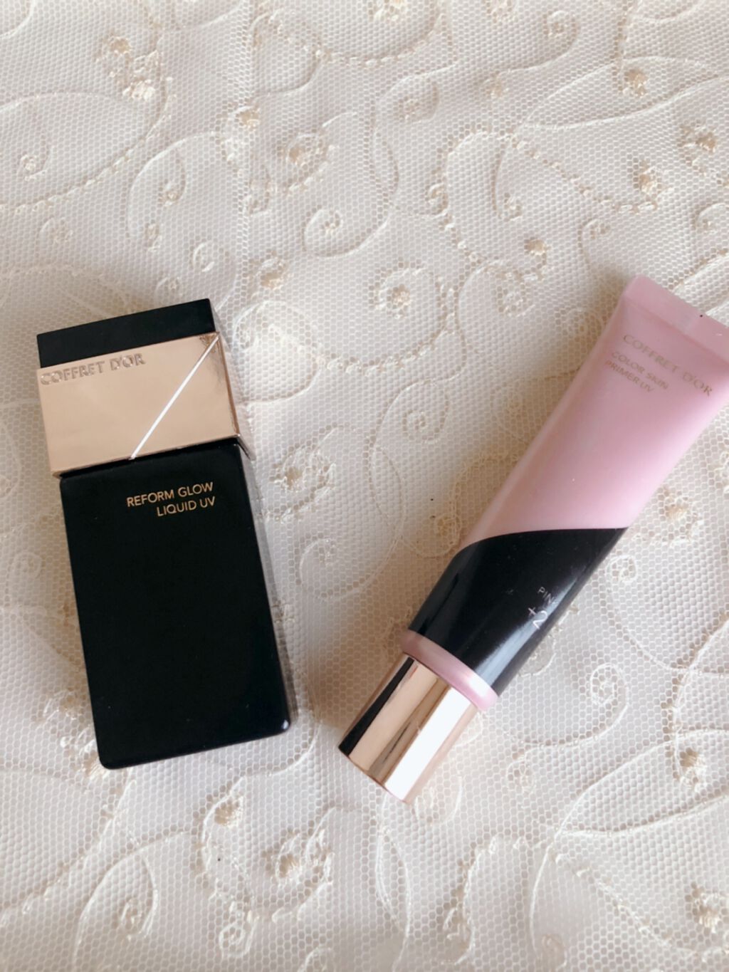 リフォルムグロウ リクイドUV オークル-C/コフレドール/リキッドファンデーションを使ったクチコミ（1枚目）