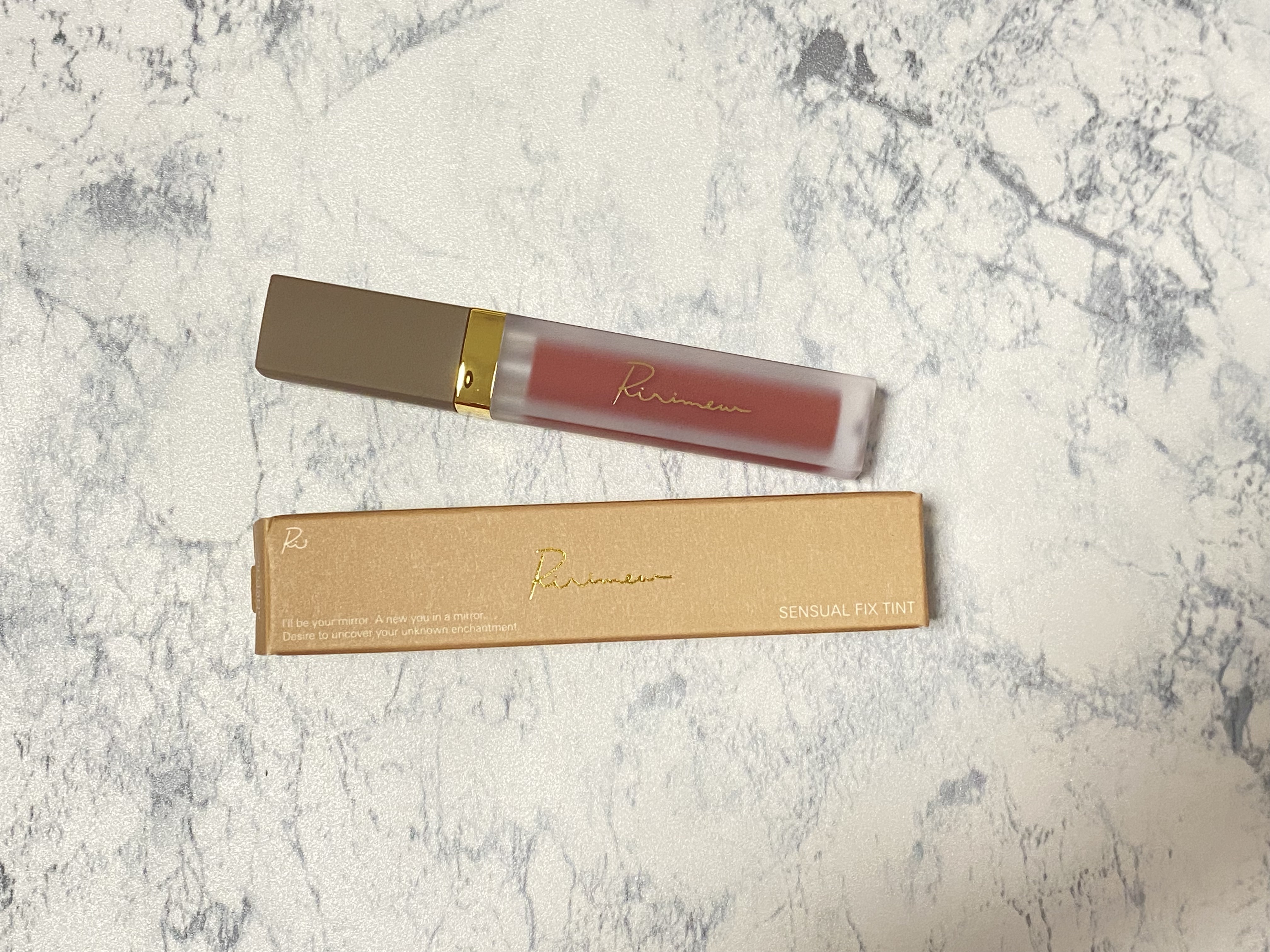センシュアルフィックスティント/Ririmew/リップティントを使ったクチコミ（3枚目）