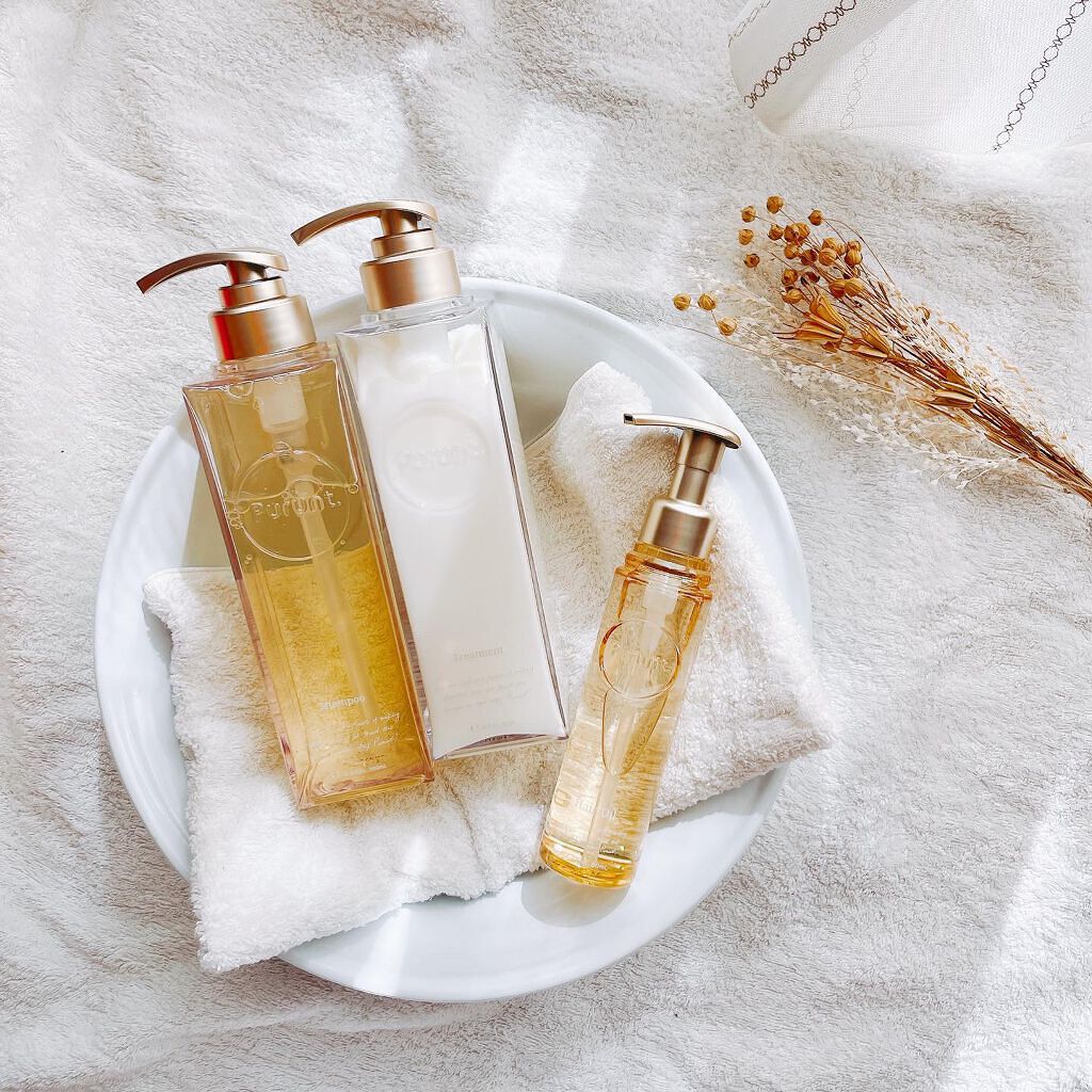 プルント モイストリッチ美容液シャンプー／モイストリッチリペア美容液トリートメント/Purunt./市販シャンプーを使ったクチコミ（1枚目）