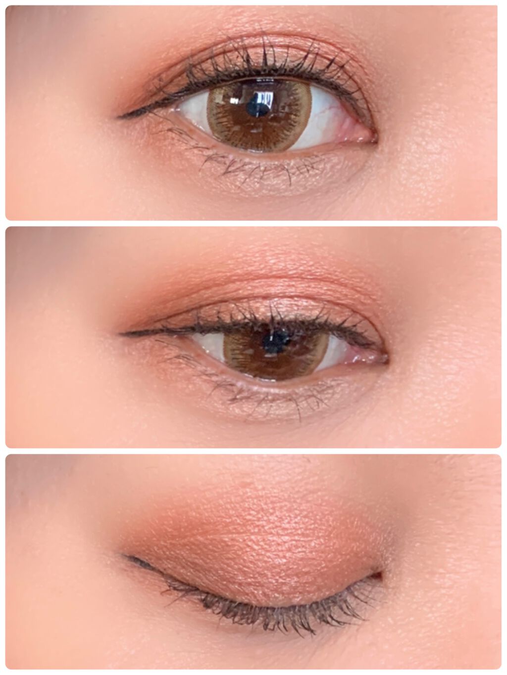 ティックルドピーチ ミニ アイシャドウ パレット/Too Faced/アイシャドウパレットを使ったクチコミ(3枚目)