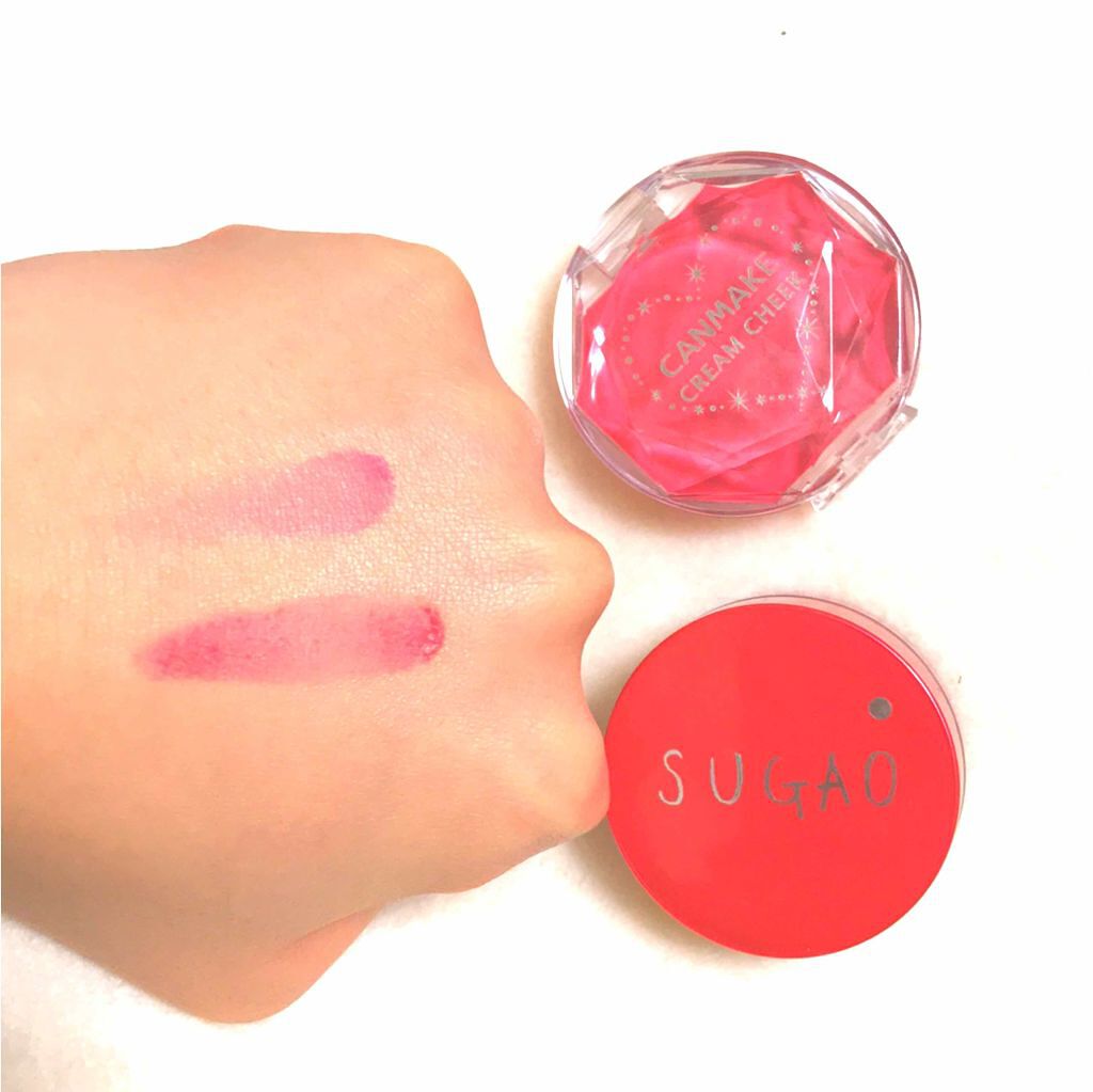 クリームチーク/キャンメイク/ジェル・クリームチークを使ったクチコミ(1枚目)