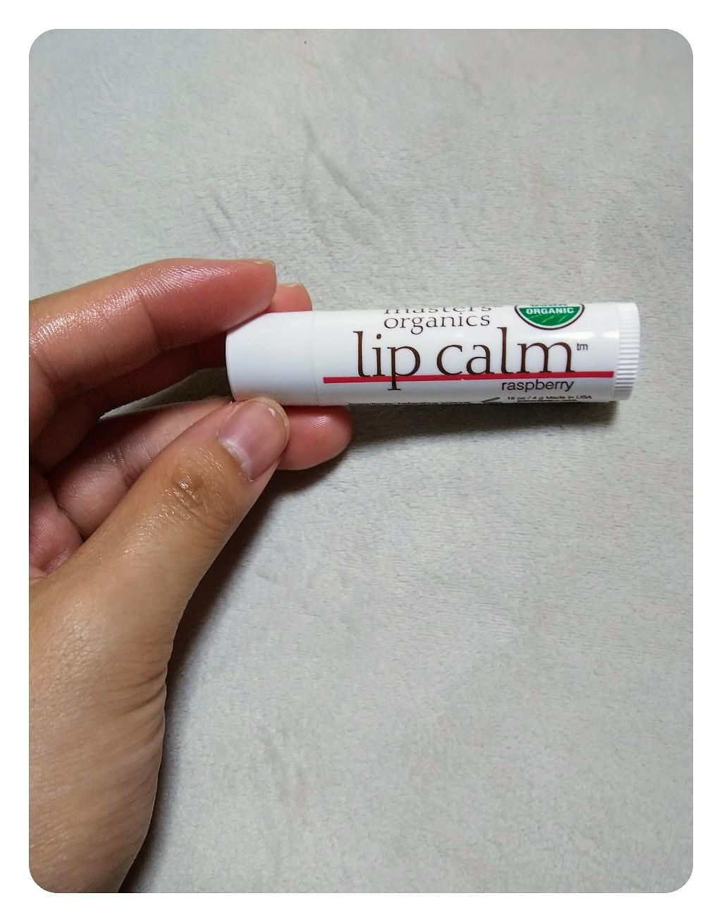 リップカーム ラズベリー/john masters organics/リップクリームを使ったクチコミ(1枚目)