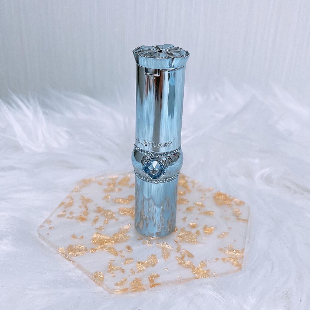 サムシングピュアブルー リップグロウ セラムバーム/JILL STUART/リップバームを使ったクチコミ（2枚目）