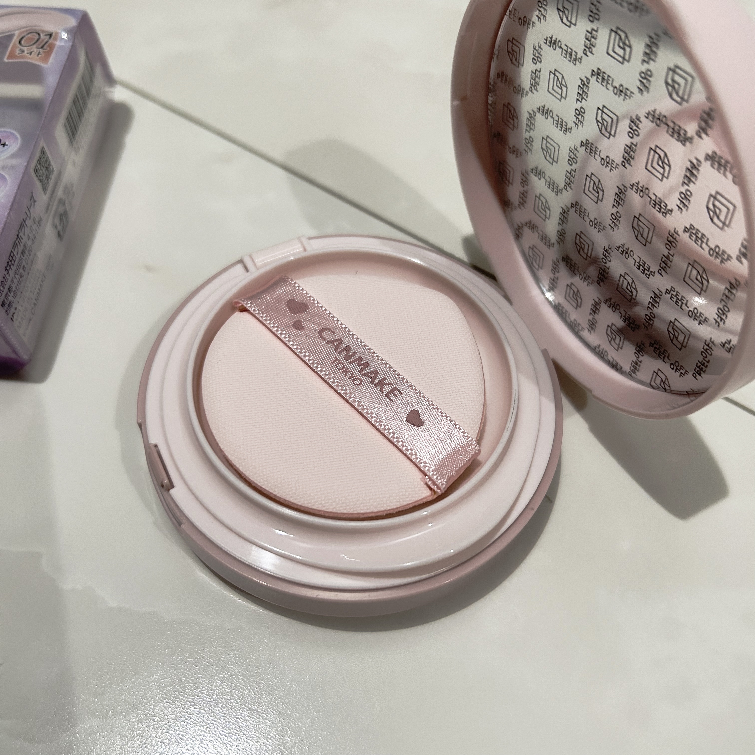 フィットグロウクッション/キャンメイク/クッションファンデーションを使ったクチコミ（3枚目）