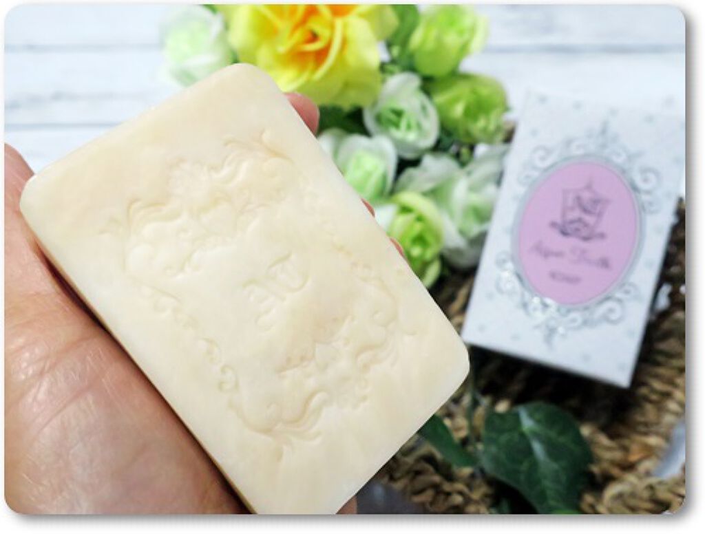 薔薇はちみつ石鹸/麗凍化粧品/洗顔石鹸を使ったクチコミ（3枚目）