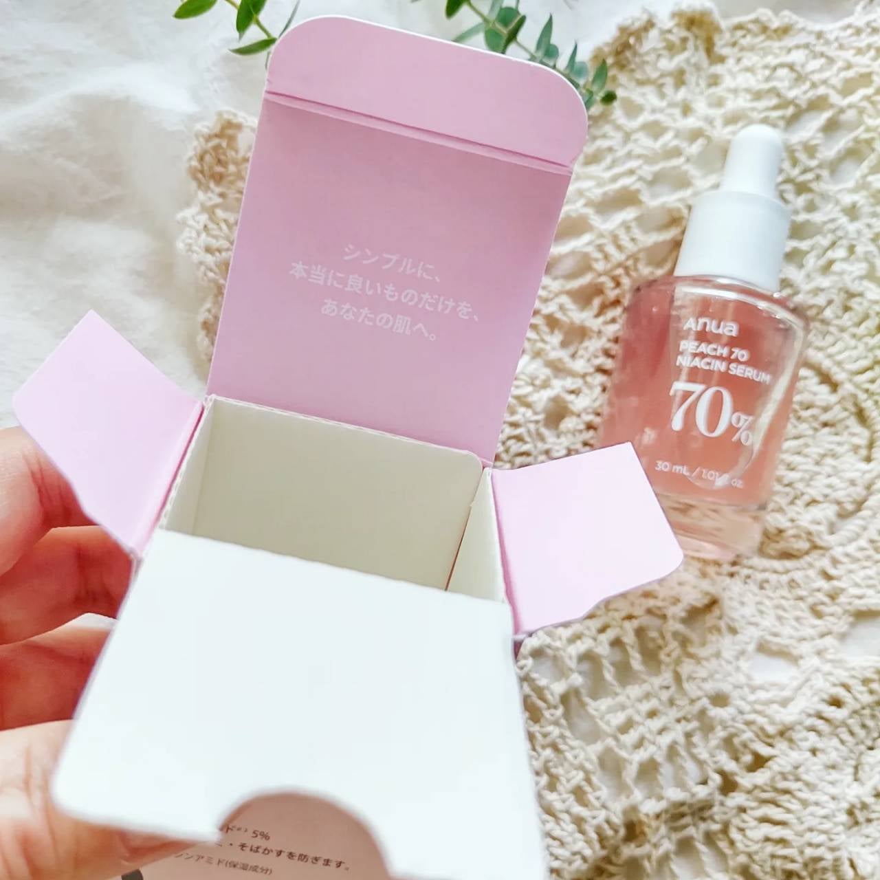 桃70%ナイアシンセラム/Anua/美容液を使ったクチコミ(4枚目)