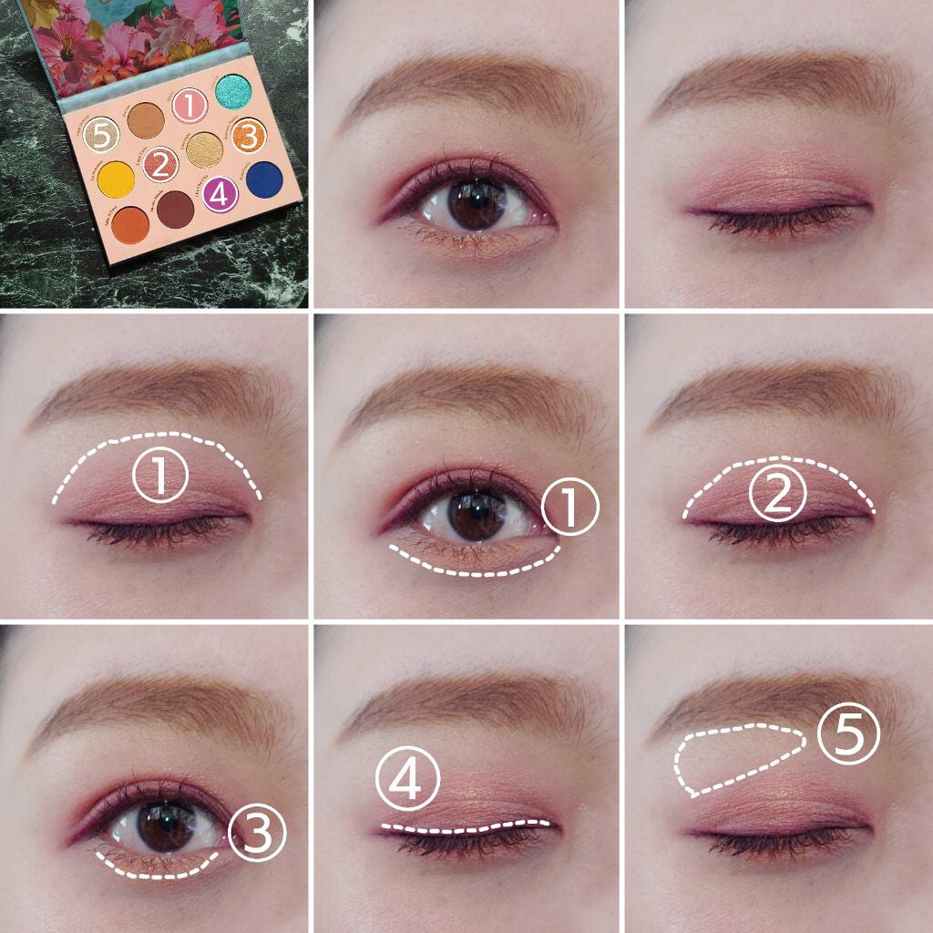 カバナクラブ/ColourPop/アイシャドウパレットを使ったクチコミ(4枚目)