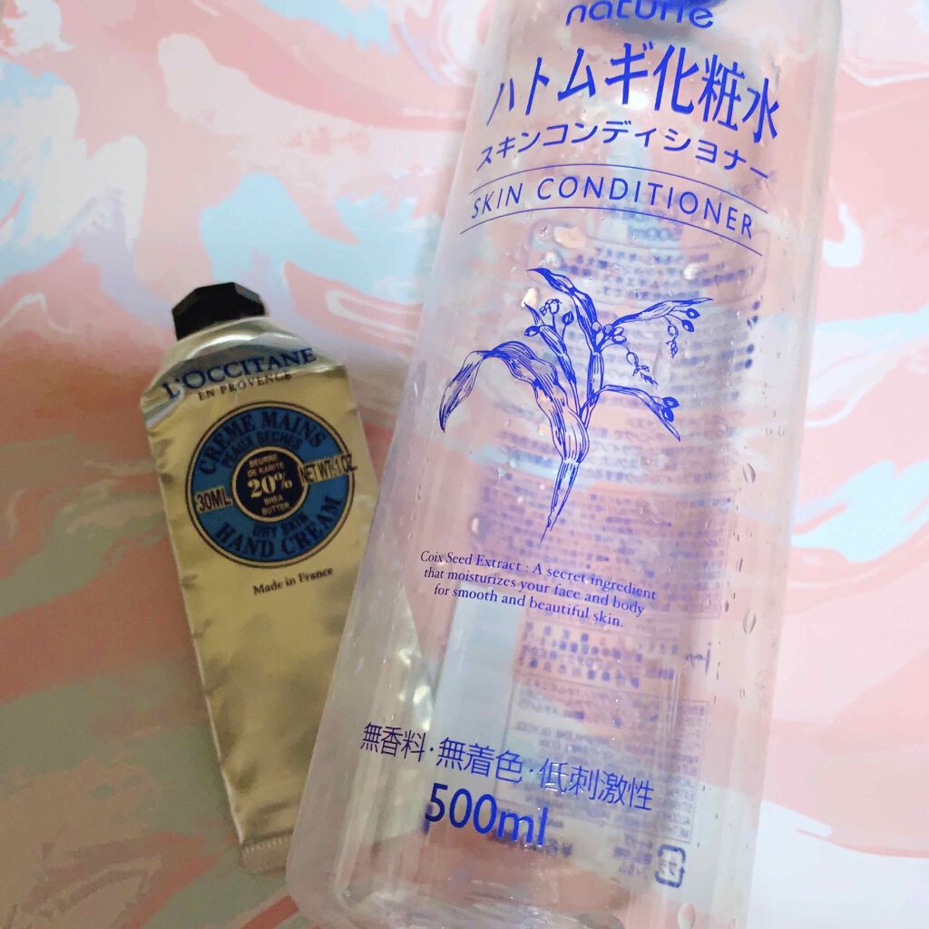 ハトムギ化粧水(ナチュリエ スキンコンディショナー R )/ナチュリエ/化粧水を使ったクチコミ（1枚目）