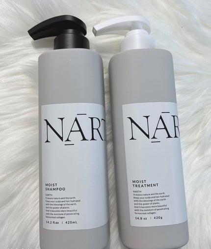 モイスト&リペアシャンプー/トリートメント/NARTH/市販シャンプーを使ったクチコミ(1枚目)