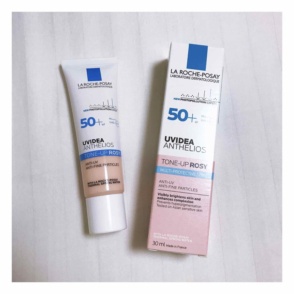 UVイデア XL プロテクショントーンアップ ローズ/ラ ロッシュ ポゼ/日焼け止めクリームを使ったクチコミ(1枚目)