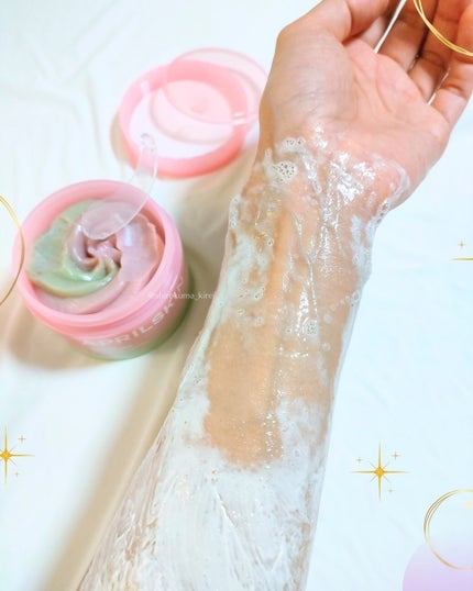 ピンクアロエメレンゲクレンザー/APRILSKIN/その他洗顔料を使ったクチコミ(5枚目)