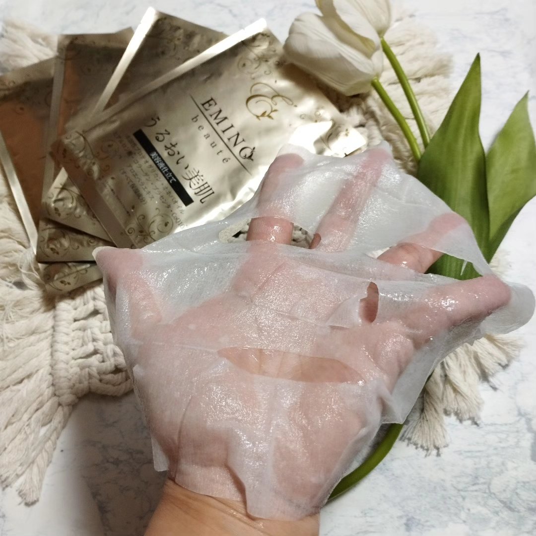 モイスチャーリッチフェイスマスク/エミーノボーテ/シートマスク・パックを使ったクチコミ（3枚目）