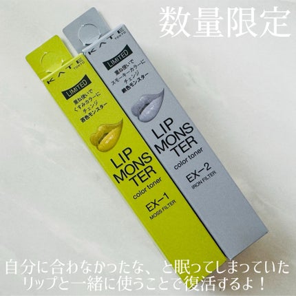 ケイト リップモンスターカラートナー/KATE/口紅を使ったクチコミ(5枚目)