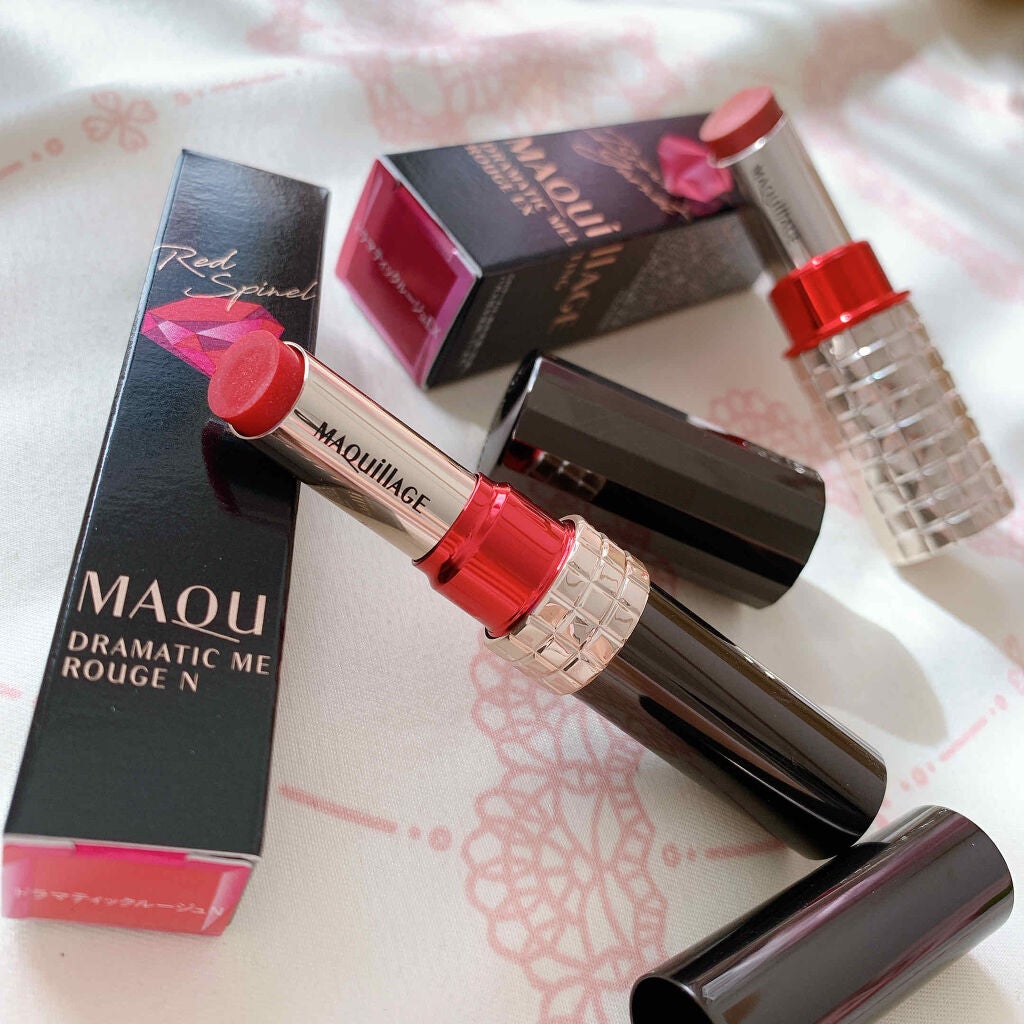 ドラマティックルージュN/マキアージュ/口紅を使ったクチコミ(2枚目)