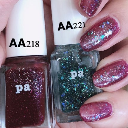 pa ネイルカラー プレミア/pa nail collective/マニキュアを使ったクチコミ(2枚目)