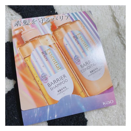 ザビューティ 髪のキメ美容素髪を守る バリアシャンプー/コンディショナー/エッセンシャル/シャンプー・コンディショナーを使ったクチコミ(1枚目)
