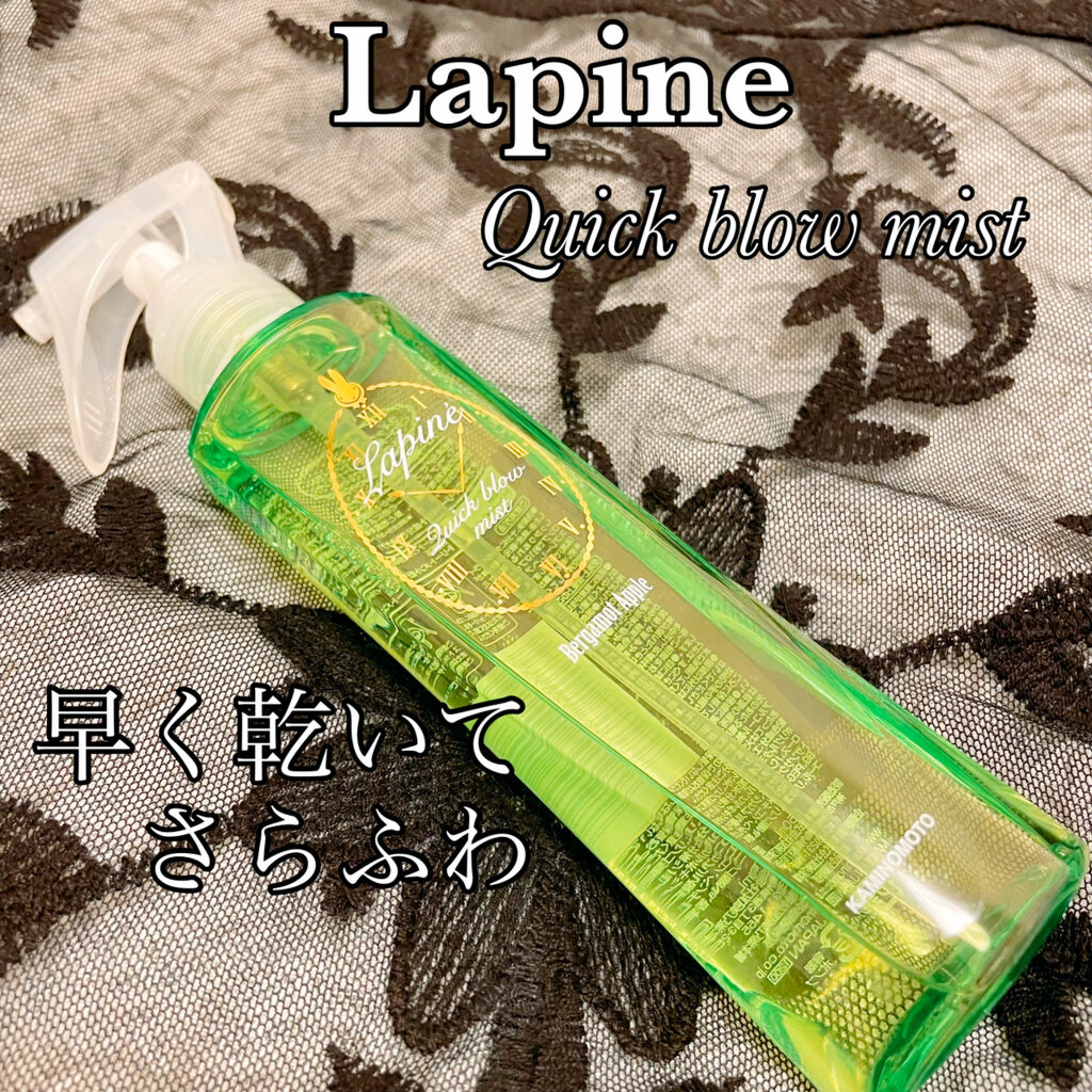 クイックブローミスト/ラピーネ/ヘアミストを使ったクチコミ（1枚目）