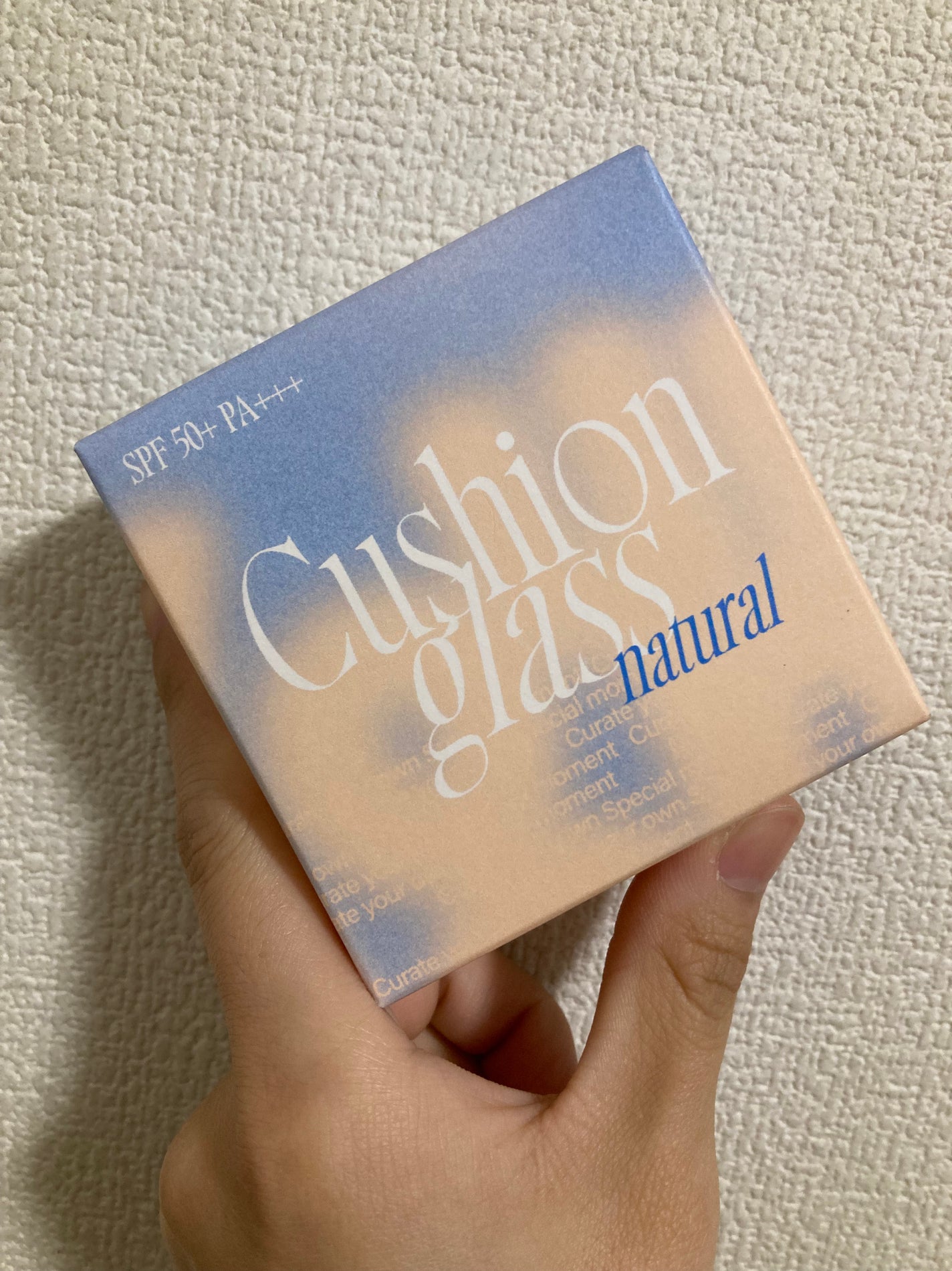 フィー クッションガラス ナチュラル/fwee/クッションファンデーションを使ったクチコミ(1枚目)