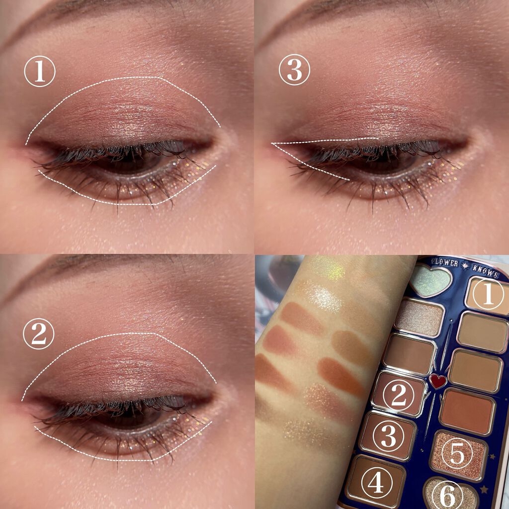 サーカスシリーズ12色アイシャドウパレット   01 Gorgeous Adventure/FlowerKnows/アイシャドウパレットを使ったクチコミ（2枚目）