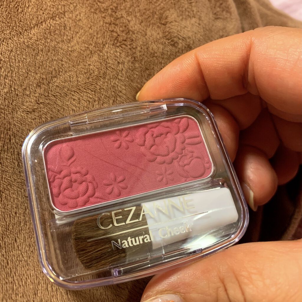 ナチュラル チークN/CEZANNE/パウダーチークを使ったクチコミ（3枚目）