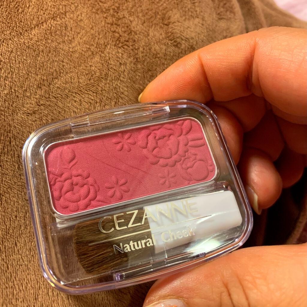 ナチュラル チークN/CEZANNE/パウダーチークを使ったクチコミ(3枚目)