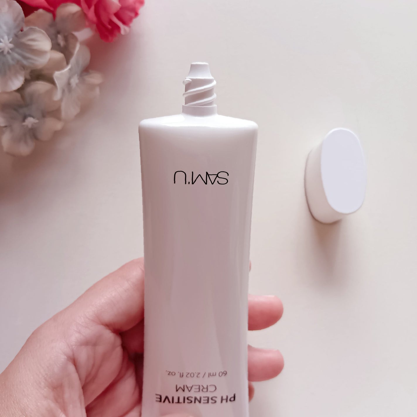 サミュ PHセンシティブクリーム/SAM'U/フェイスクリームを使ったクチコミ(6枚目)