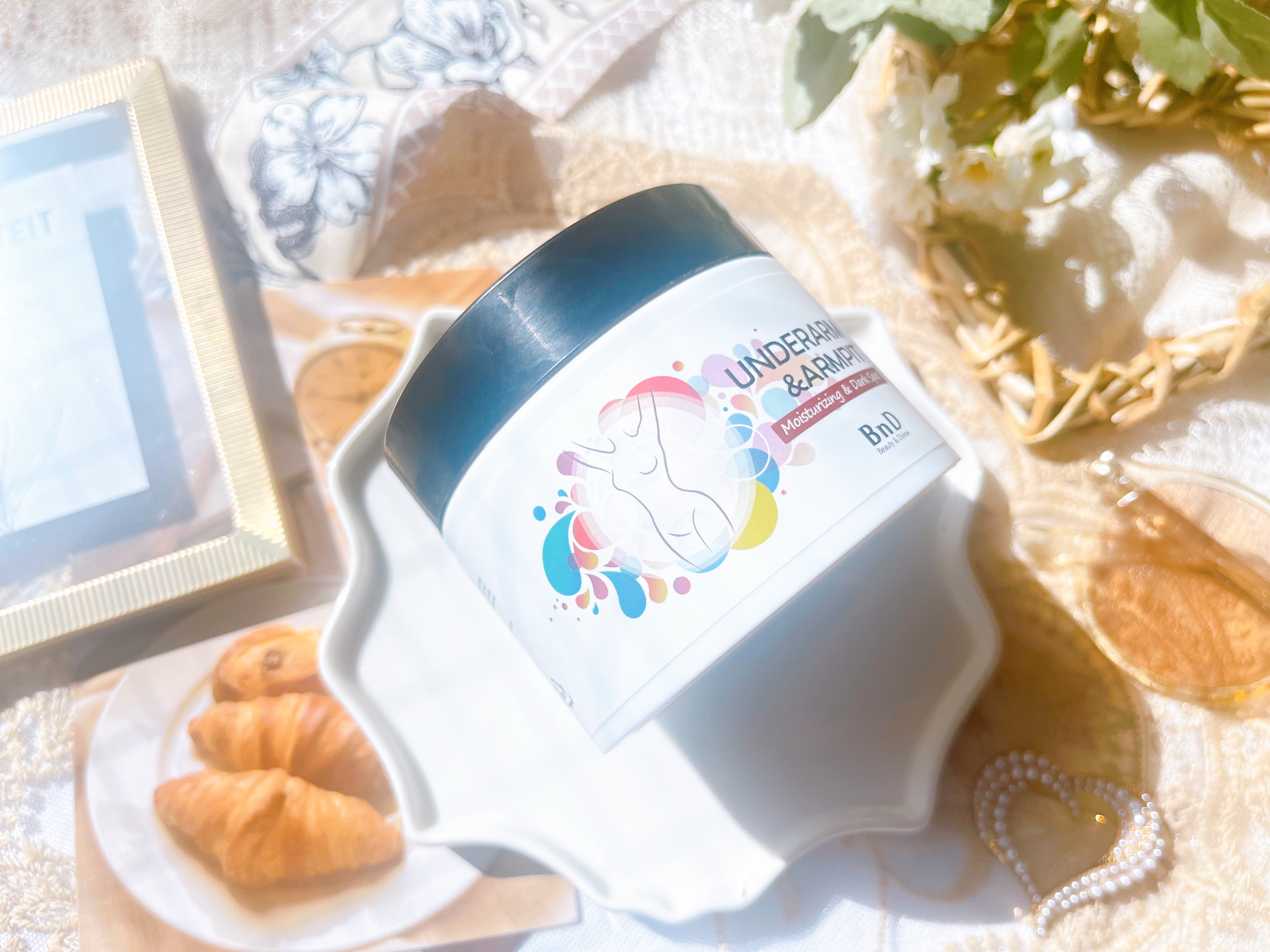 BnDアンダーアームクリーム(ボディクリーム)/BnD/デリケートゾーンケアを使ったクチコミ（1枚目）