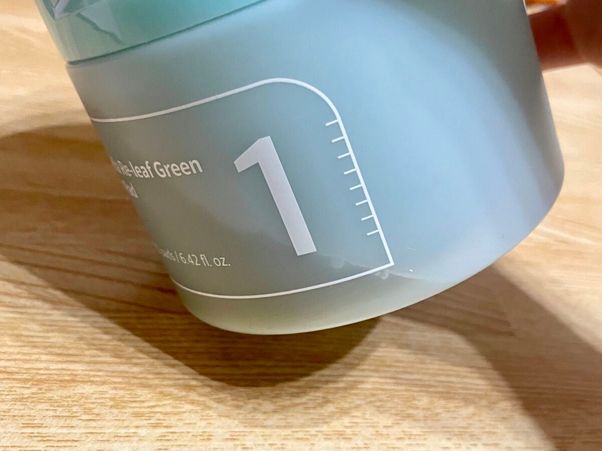 1番 シカ丸ごと水分整肌パッド/numbuzin/トナーパッドを使ったクチコミ(3枚目)