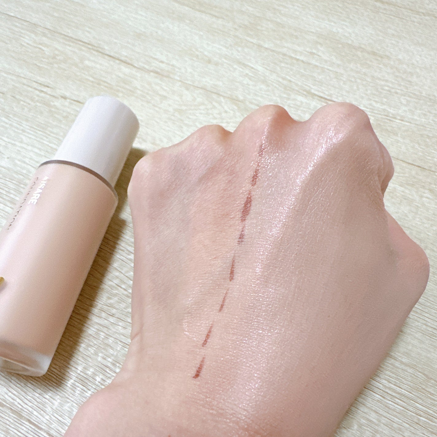 愛されファンデ/b idol/リキッドファンデーションを使ったクチコミ(8枚目)