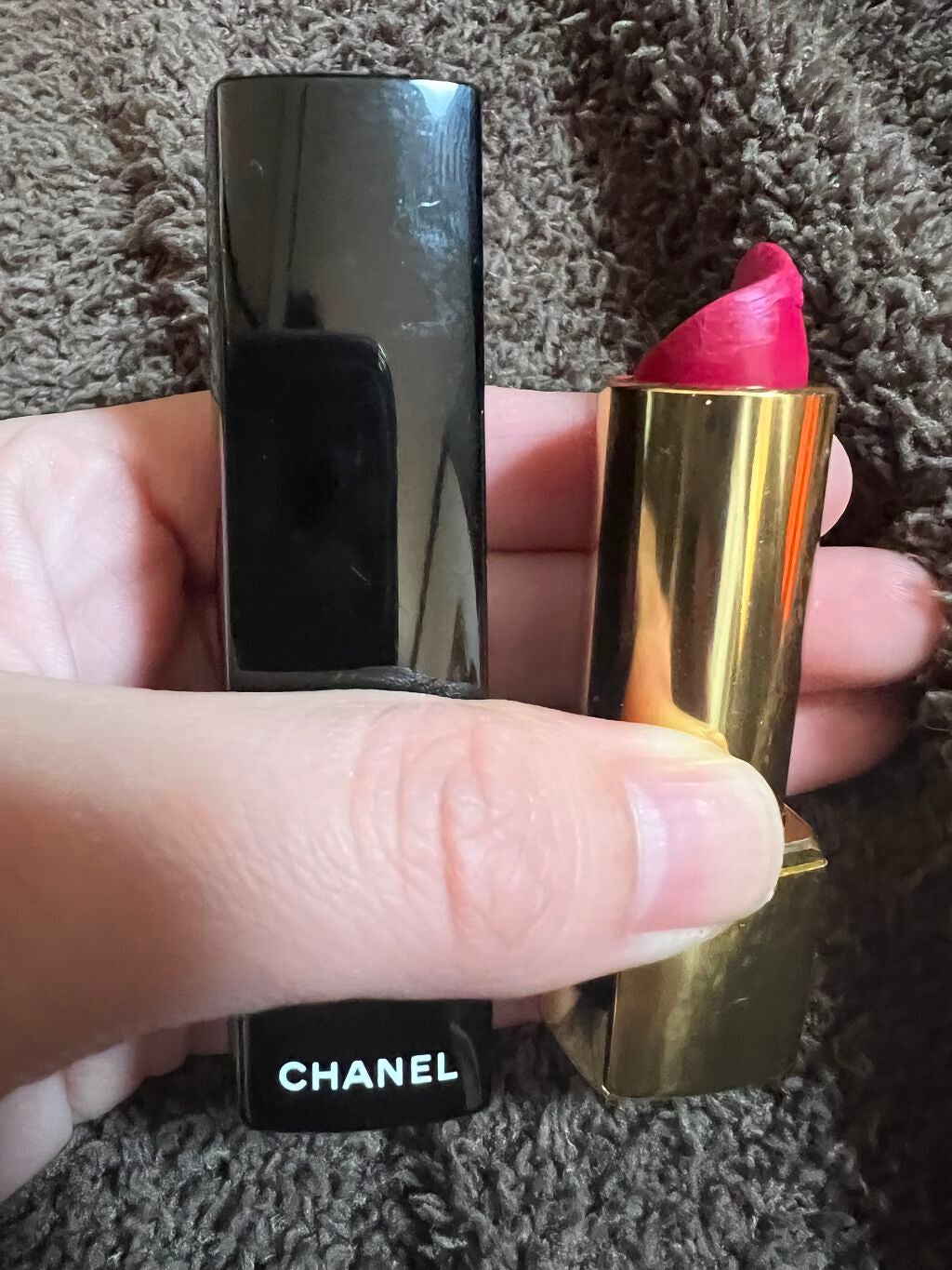 ルージュ アリュール/CHANEL/口紅を使ったクチコミ(2枚目)
