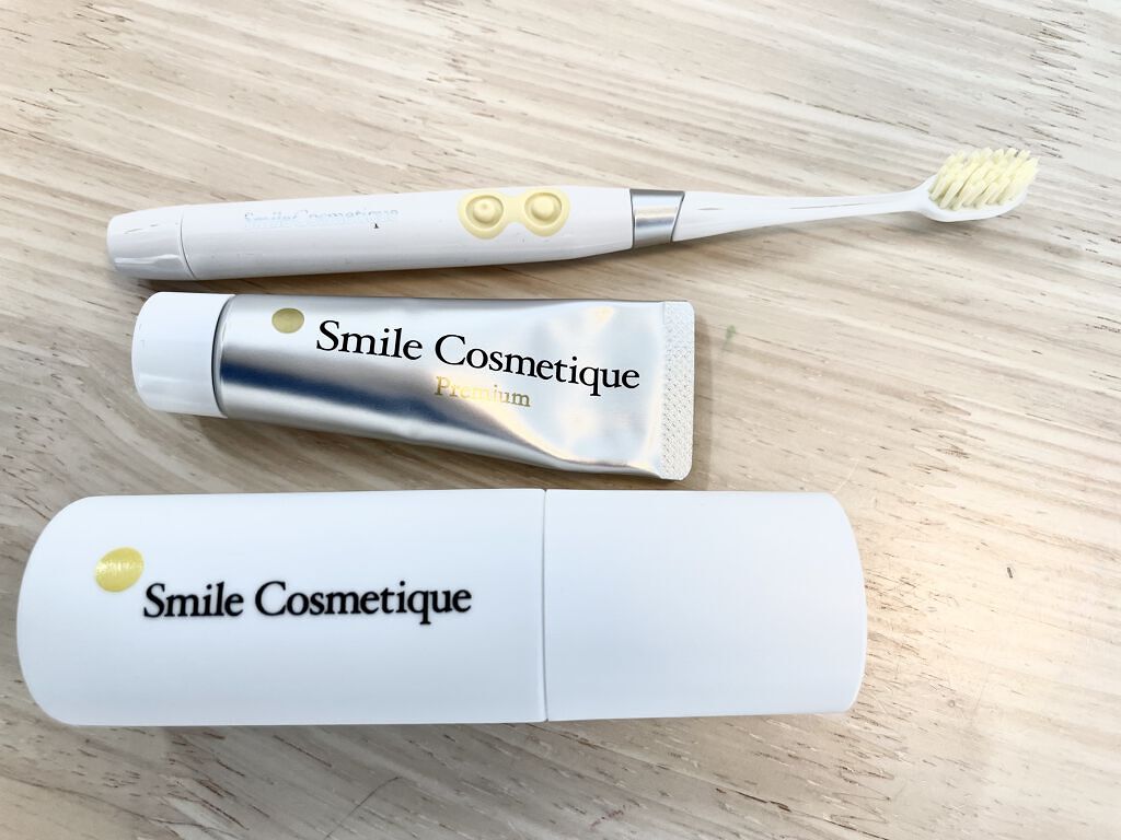 プレミアム ホワイトニングポリッシュ/Smile Cosmetique/歯磨き粉を使ったクチコミ（1枚目）