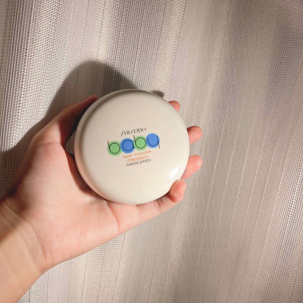 資生堂ベビーパウダー(プレスド)/ベビー/ボディパウダーを使ったクチコミ（2枚目）