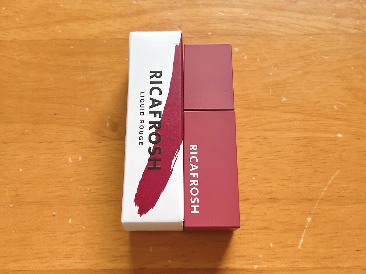 ジューシーリブティント 11 オリナスビ/RICAFROSH/リップティントを使ったクチコミ（2枚目）