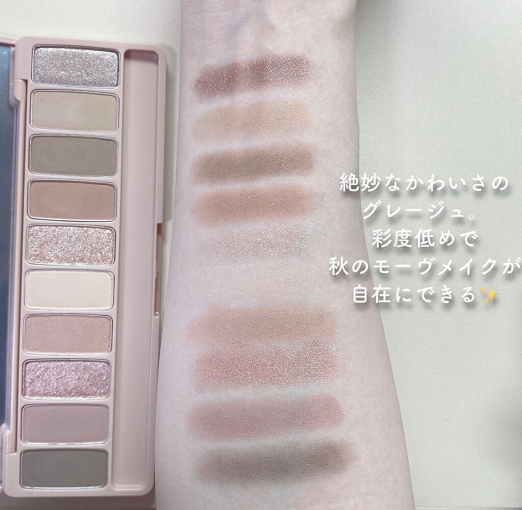 プレイカラー アイシャドウ/ETUDE/アイシャドウパレットを使ったクチコミ(6枚目)