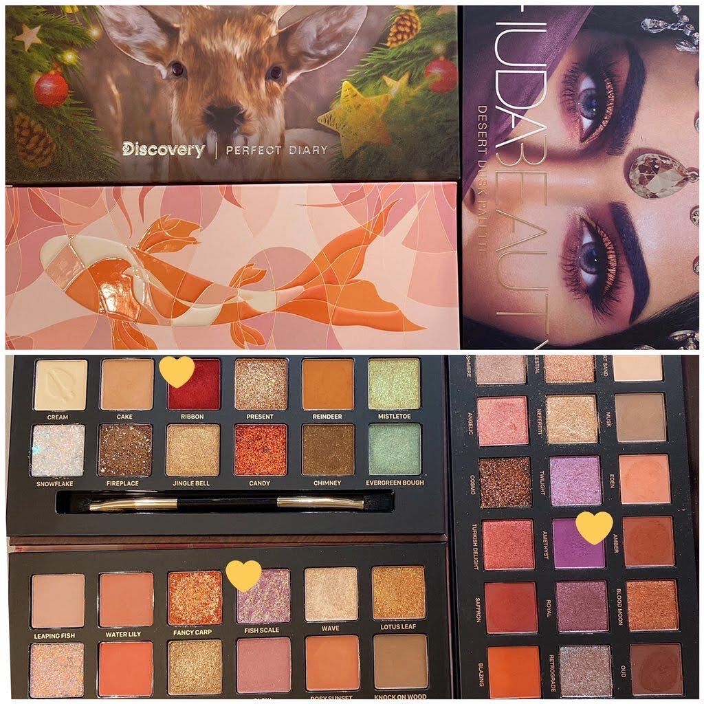 フーダビューティ デザート ダスク アイシャドウパレット/Huda Beauty/アイシャドウパレットを使ったクチコミ（3枚目）