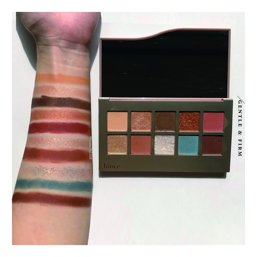 ニューデップスアイシャドウパレット/hince/アイシャドウパレットを使ったクチコミ（2枚目）