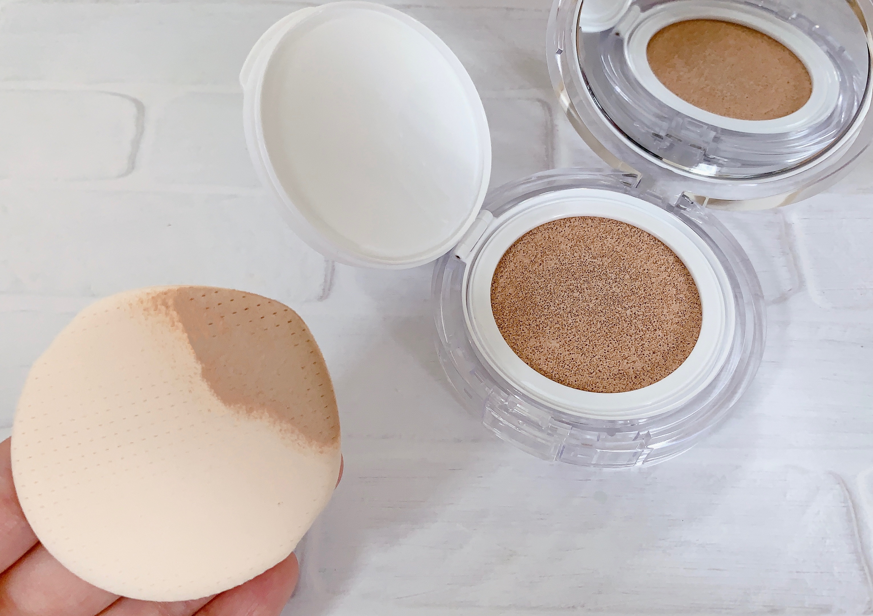 ゼロフィットマットクッション /S2ND/クッションファンデーションを使ったクチコミ（3枚目）