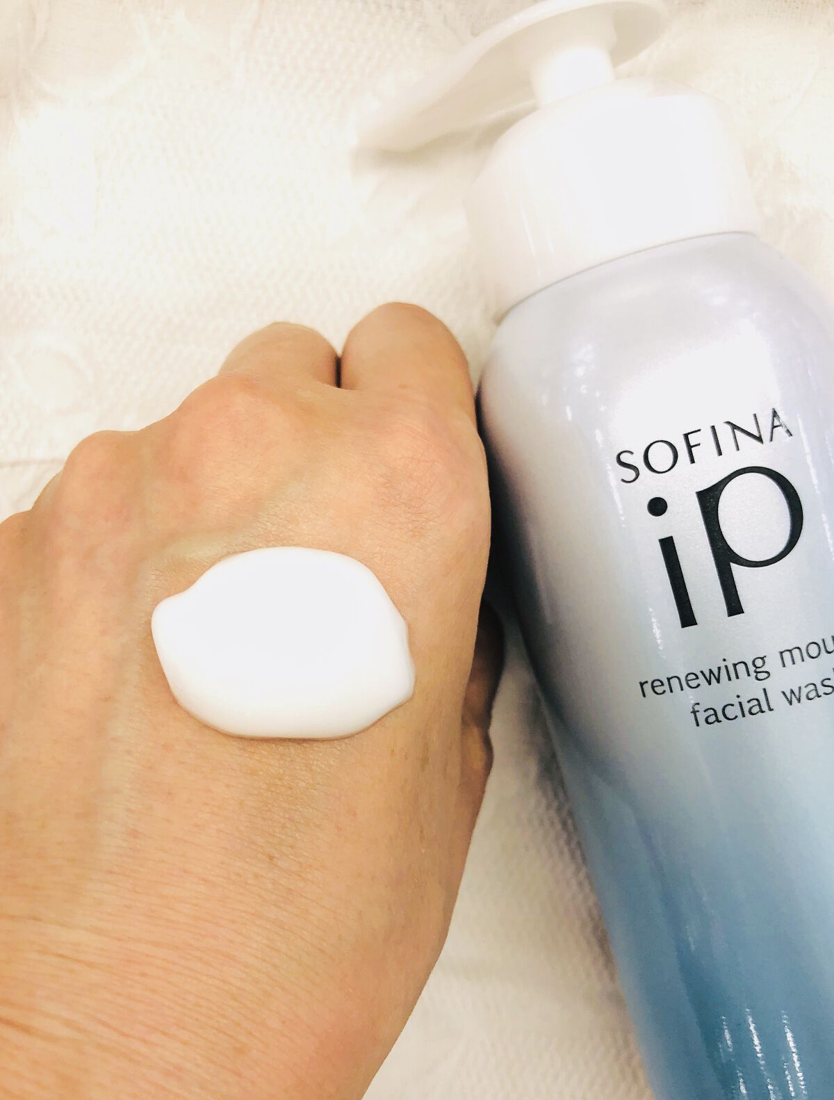 ソフィーナ iP リニュー ムース ウォッシュ/SOFINA iP/泡洗顔を使ったクチコミ（2枚目）