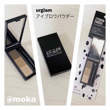 UR GLAM　EYEBROW POWDER/U R GLAM/パウダーアイブロウを使ったクチコミ（1枚目）