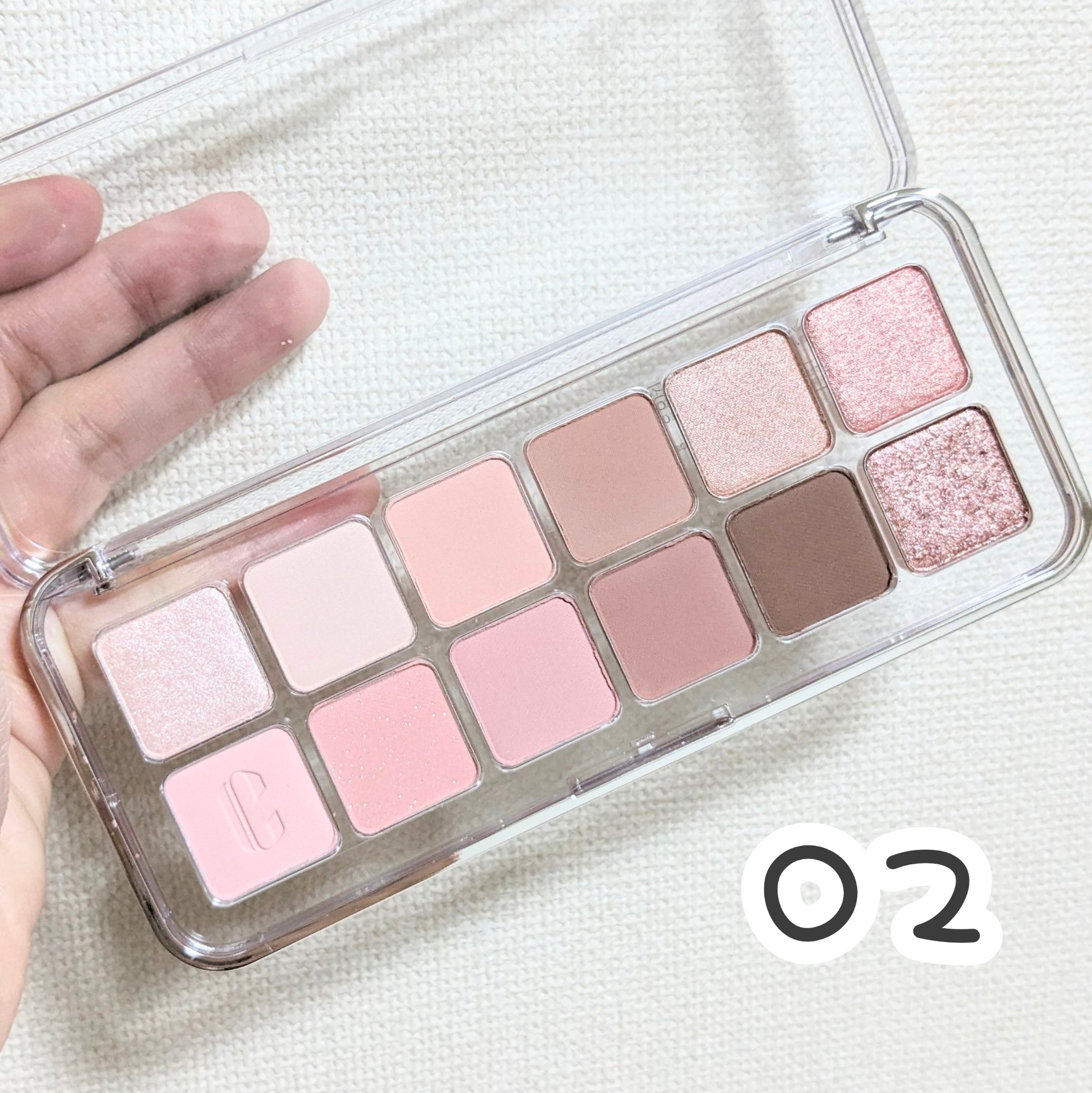 プロ アイ パレット エアー/CLIO/アイシャドウパレットを使ったクチコミ（2枚目）