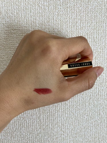 BOBBI BROWN リュクス リップスティック のクチコミ「色もちの良さに驚き‼️

==========================

BOBBI .....」（2枚目）