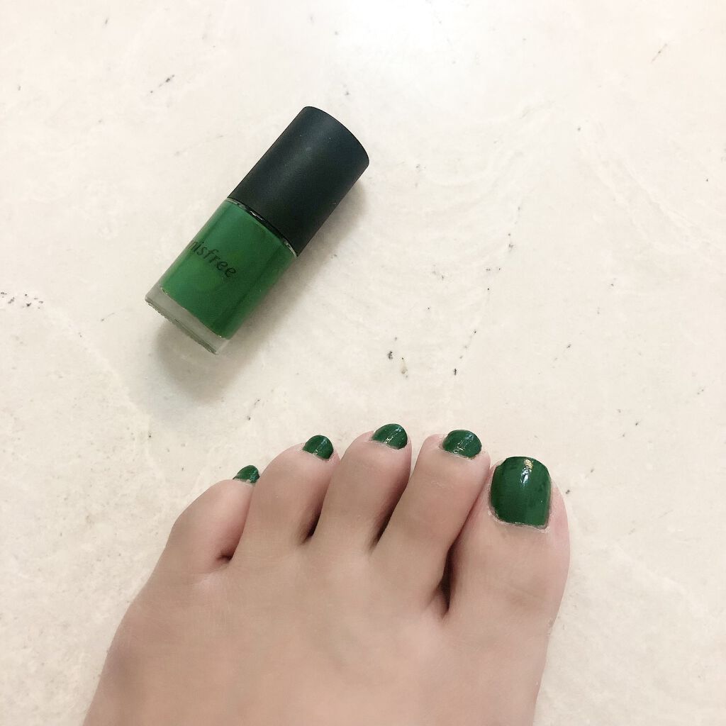 リアルカラーネイル/innisfree/マニキュアを使ったクチコミ（3枚目）