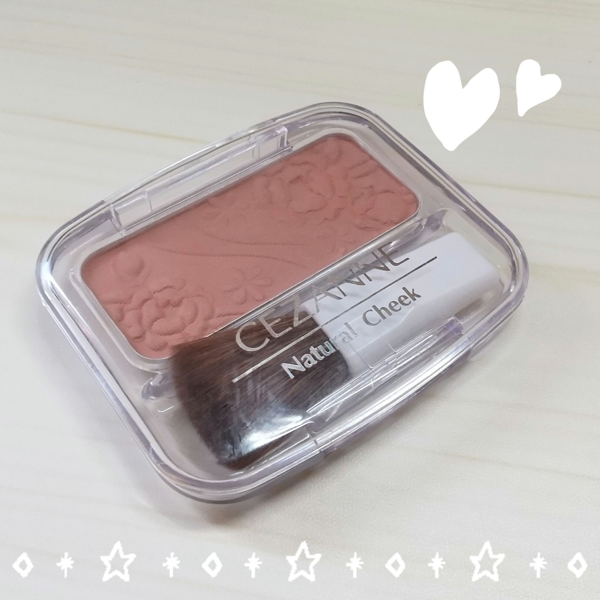 ナチュラル チークN/CEZANNE/パウダーチークを使ったクチコミ（1枚目）