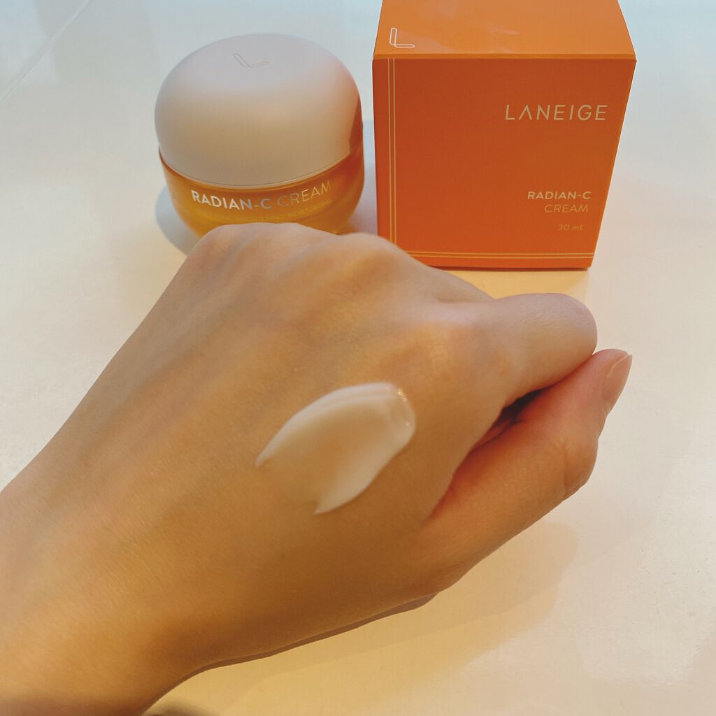 ラディアンーCクリーム/LANEIGE/フェイスクリームを使ったクチコミ（3枚目）