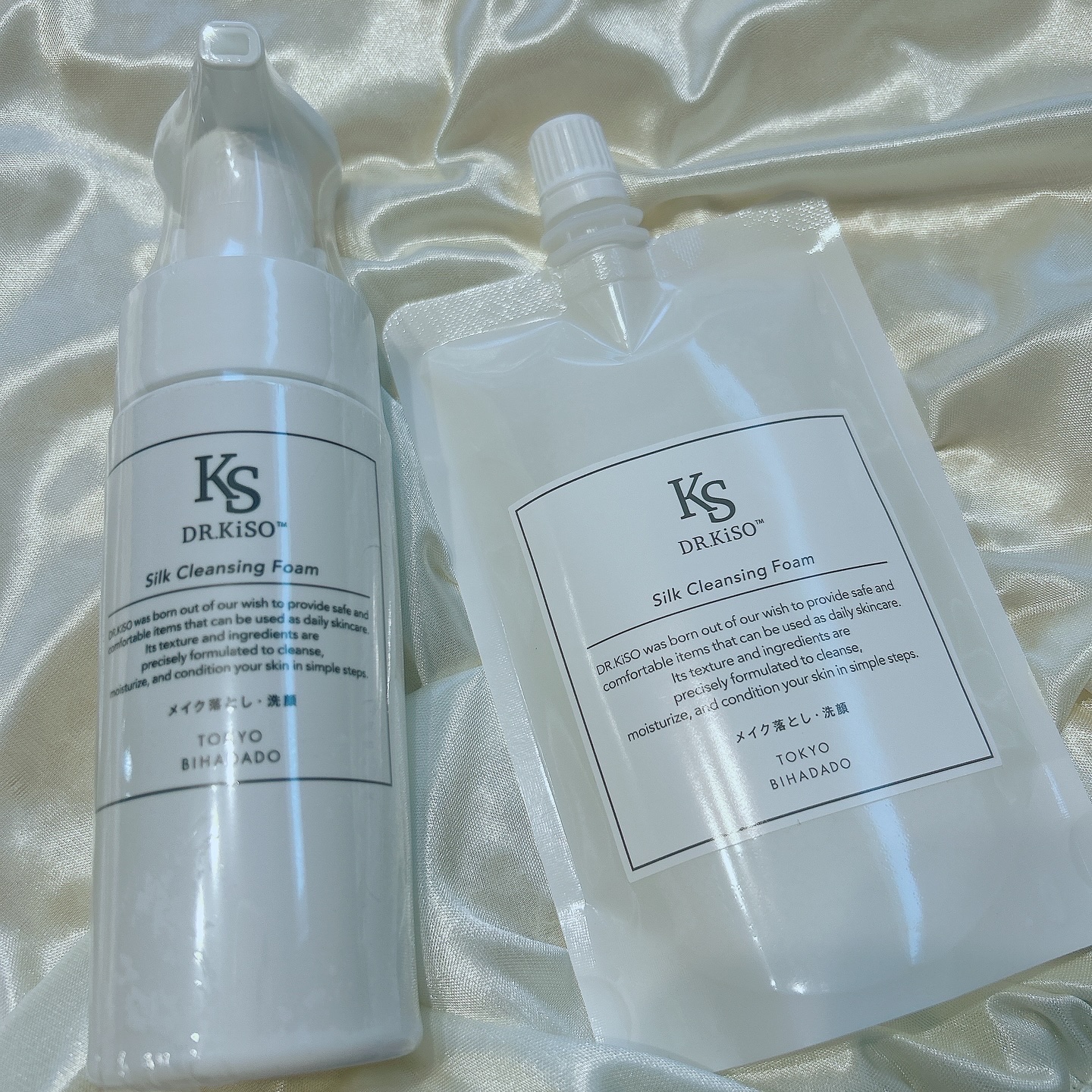 シルククレンジングフォーム/DR.KiSO™/泡洗顔を使ったクチコミ（1枚目）